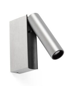 Lampe de lecture en aluminium brossé CRONOS LED 4W 2700K
