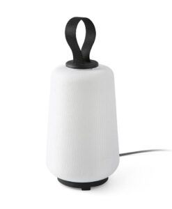 Lampe de table d'extérieur blanche MUNA