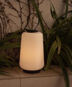 Lampe de table d'extérieur blanche MUNA - 3