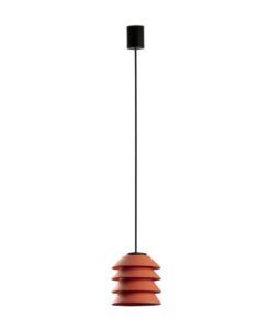 Lampe d'extérieur orange Ø 18 cm TOBA - 2