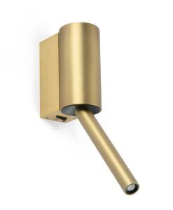 Lecteur or satiné DANTE LED 3W 2700K