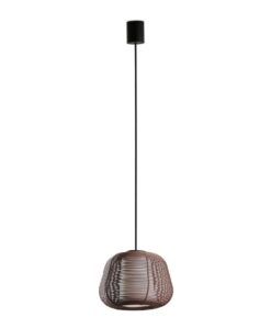 Suspension d'extérieur marron rouille Ø 28 cm NARITA