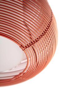 Suspension d'extérieur orange Ø 28 cm NARITA - 2