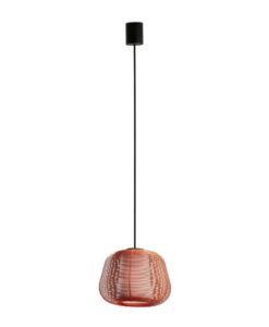 Suspension d'extérieur orange Ø 28 cm NARITA