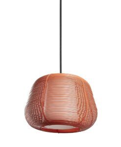 Suspension d'extérieur orange Ø 28 cm NARITA - 3