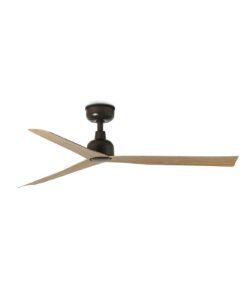 Ventilateur MARINE M brun et chêne Ø 125 cm