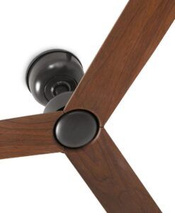 Ventilateur MARINE M brun et noyer foncé Ø 125 cm - 2